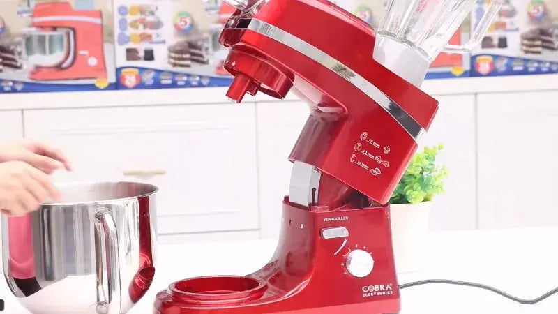Pétrin 2000 watt 5 en 1 COBRA 6.5 Litres عجانة كوبرا 5 في واحد 6.5 لتر 2000 واط