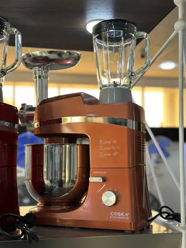 Pétrin 2000 watt 5 en 1 COBRA 6.5 Litres عجانة كوبرا 5 في واحد 6.5 لتر 2000 واط