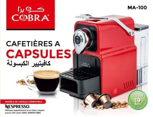 Cafetière à capsule Pompe italienne ماكينة قهوة بمضخة ايطالية الصنع