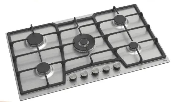 TABLE DE CUISSON 5 FEUX INOXYDABLE EN FONTE