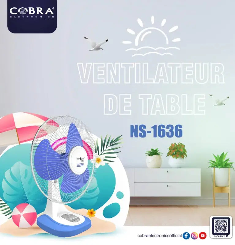 VENTILATEUR DE TABLE 1636