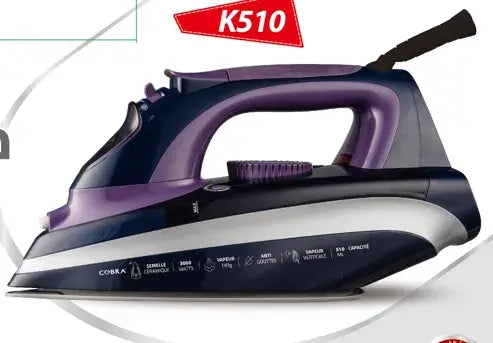 FER A REPASSER 3000 WATT 510 ML
