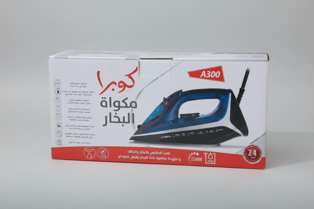 مكواة كهربائية 2200 واط Fer à repasser 2200 watt