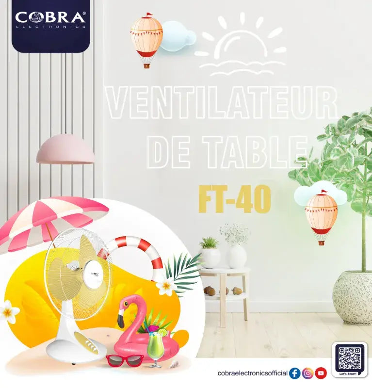 VENTILATEUR DE TABLE
