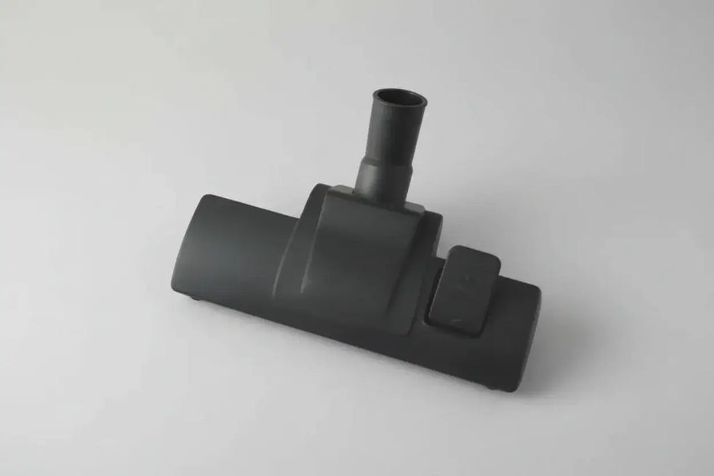 Nozzle de sol noir en plastique pour aspirateur ms-cv-1011 avec port cylindrique et petit interrupteur rectangulaire