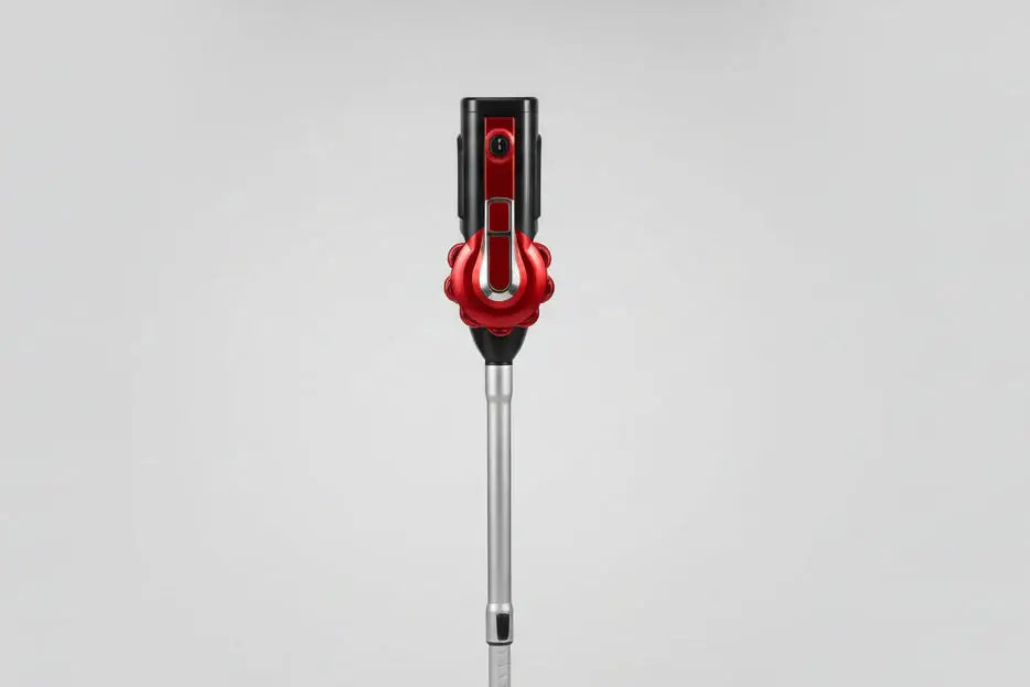 Aspirateur ms-cv-1011 dyson rouge et noir à main avec design moderne et élégant pour nettoyage rapide
