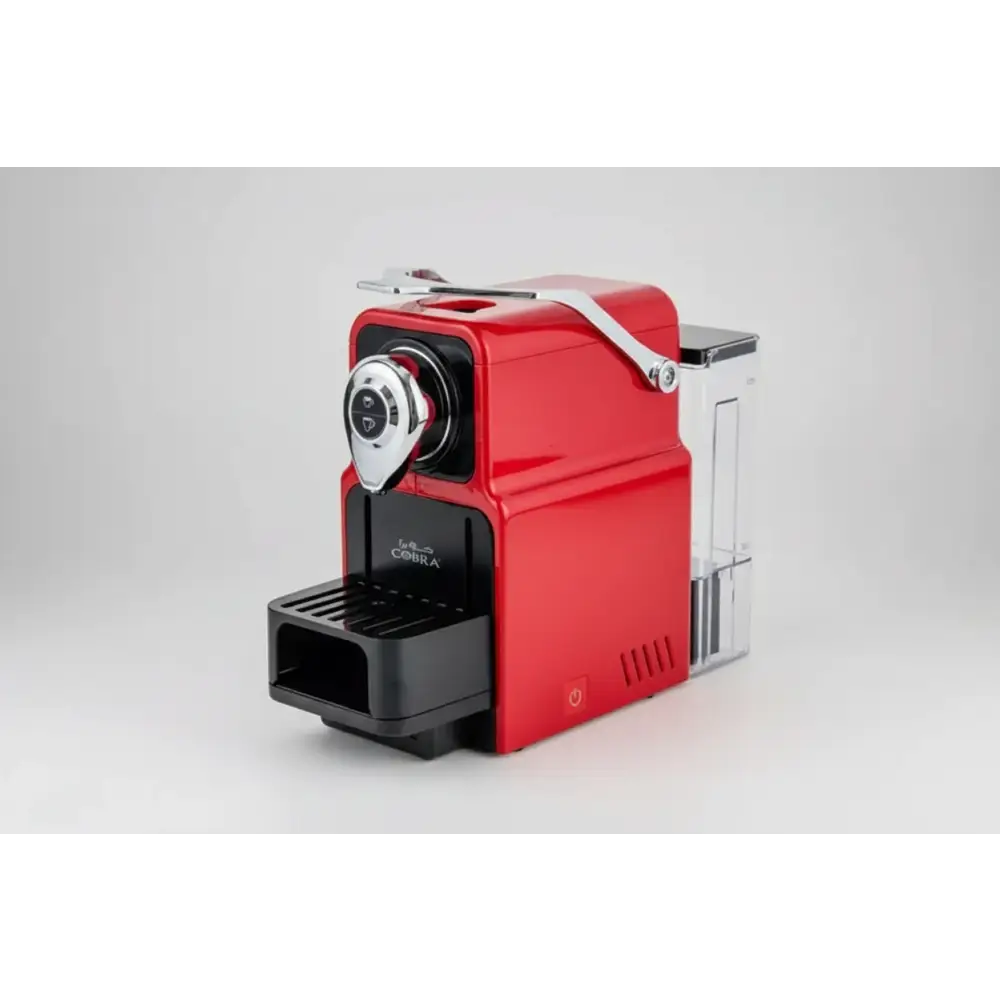 Cafetière à capsule Pompe italienne ماكينة قهوة بمضخة ايطالية الصنع - Rouge - Cobra