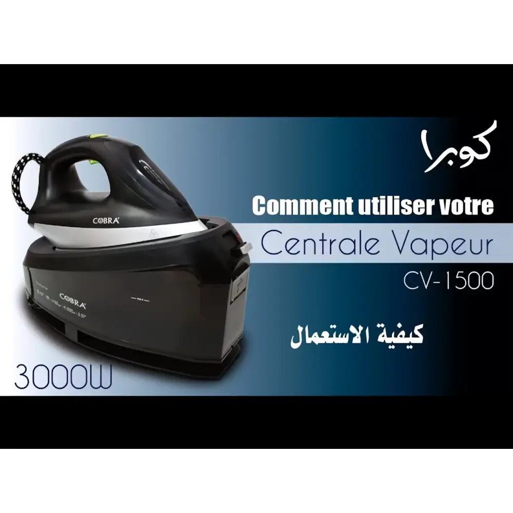 Centrale a vapeur 3000 Watt - Cobra