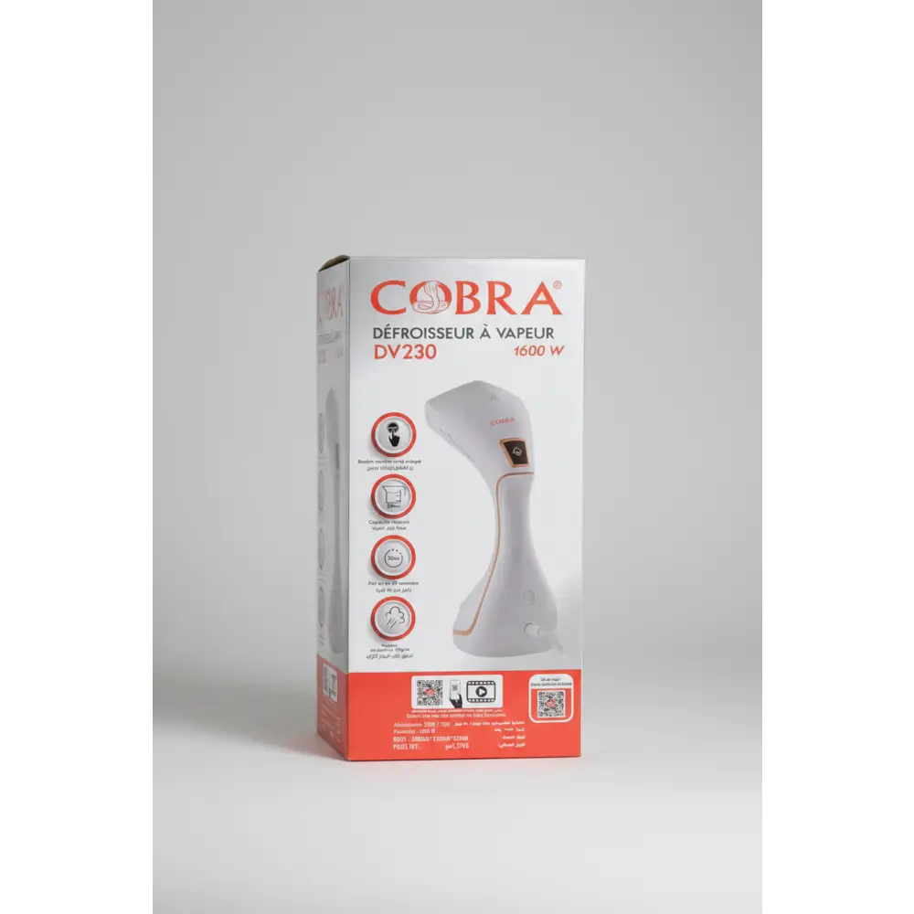 Defroisseur a Main 1600 watt - Cobra