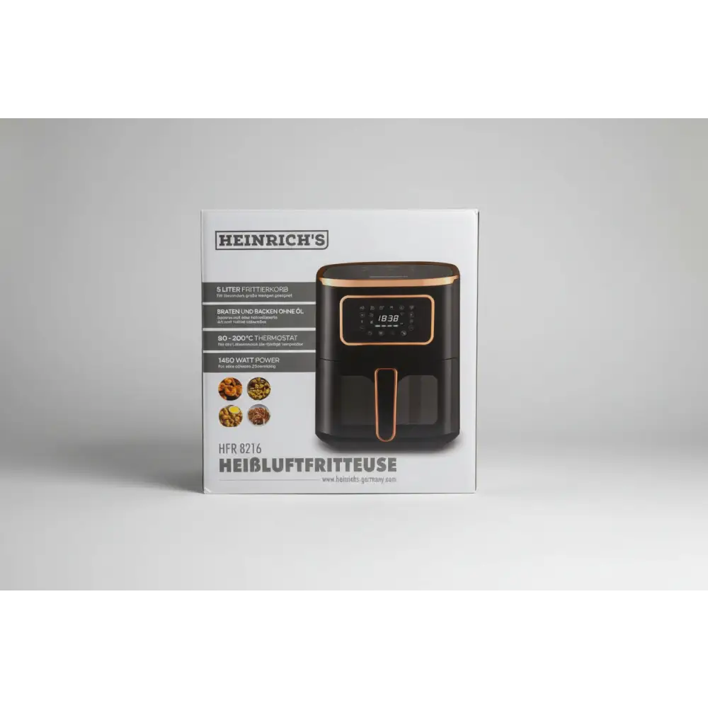 HEINRICH’S HFR 8216 – Heißluftfritteuse (Air Fryer) - AIR FRYER