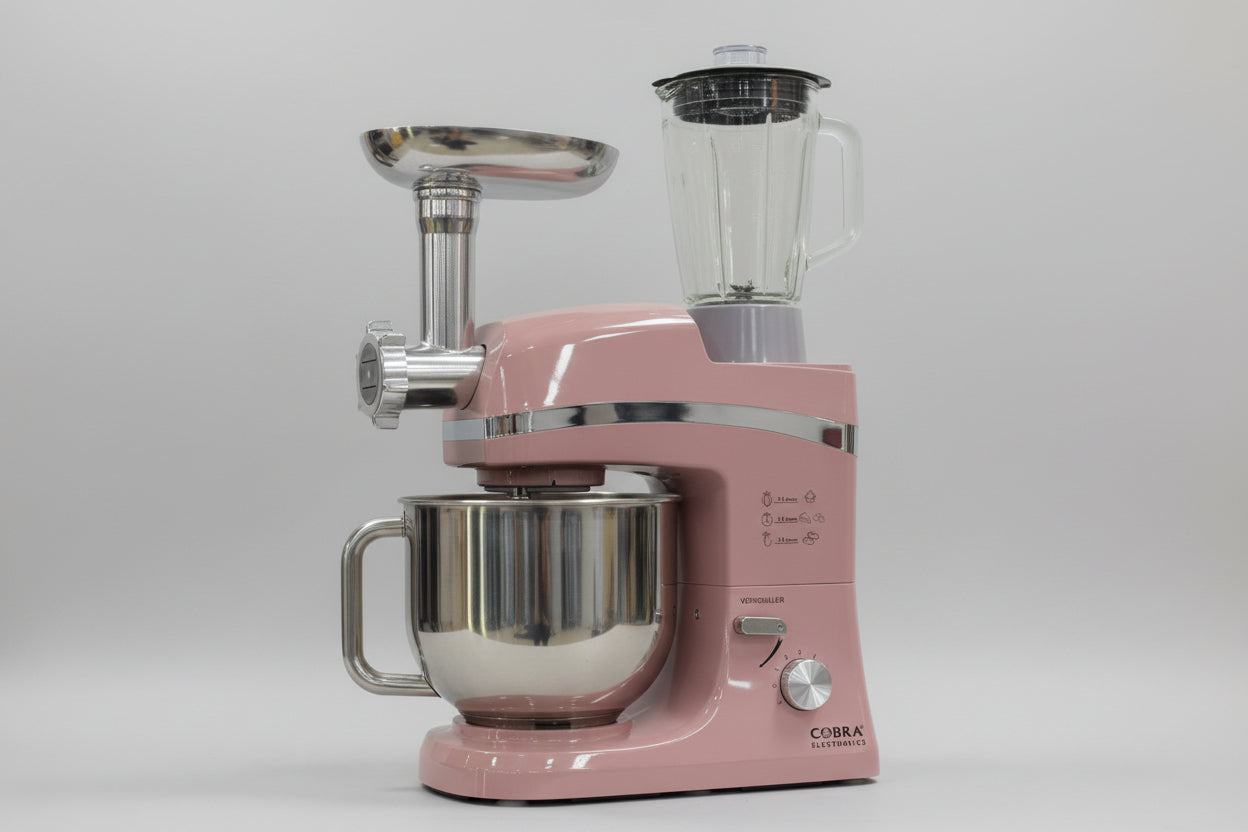 Pétrin 2000 watt 5 en 1 COBRA 6.5 Litres عجانة كوبرا 5 في واحد 6.5 لتر 2000 واط