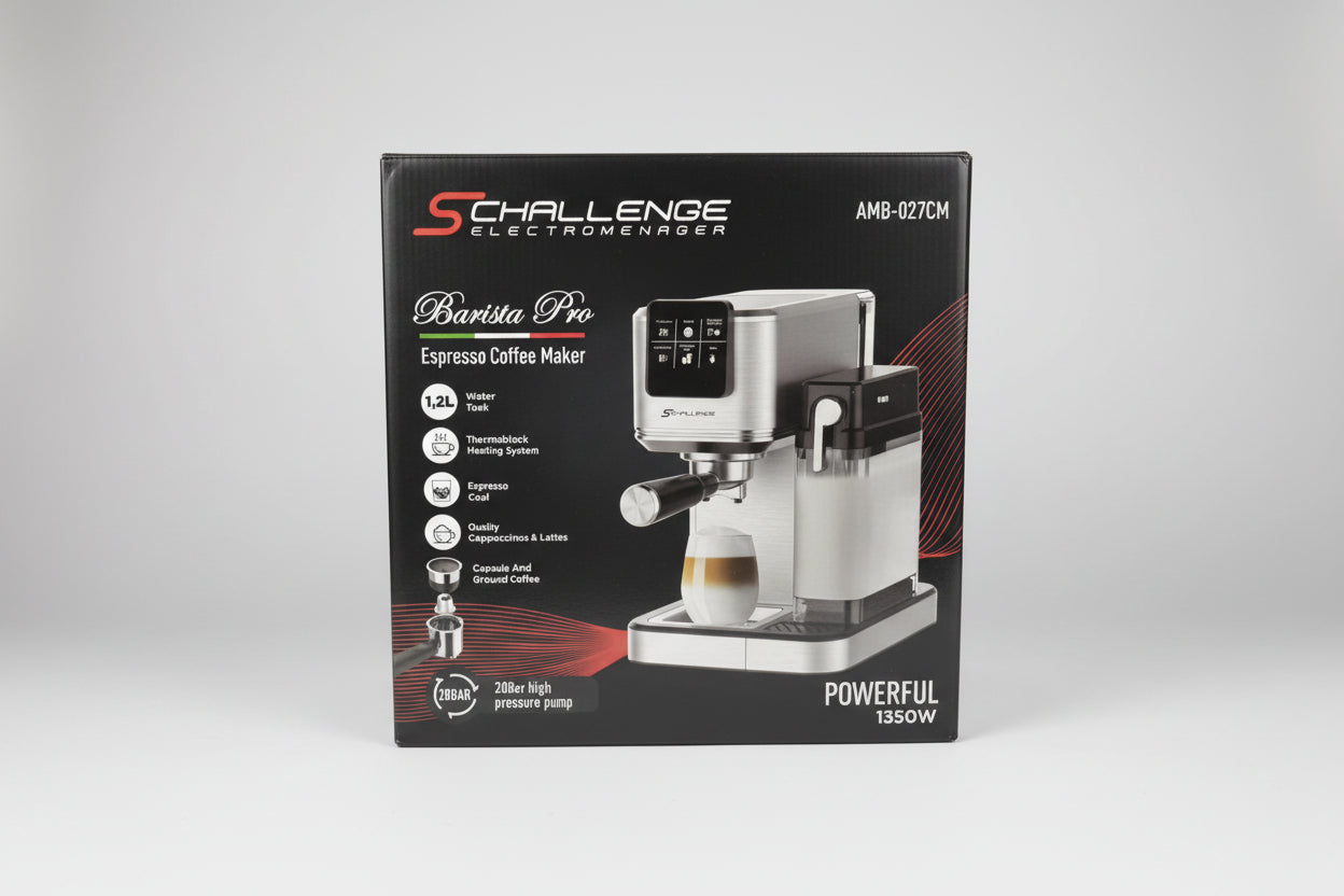 Machine a café SChallenge Barista Pro AMB‑027CM