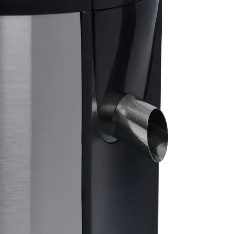 Bouilloire électrique noire et acier inoxydable au design moderne pour extracteur de jus spj 501