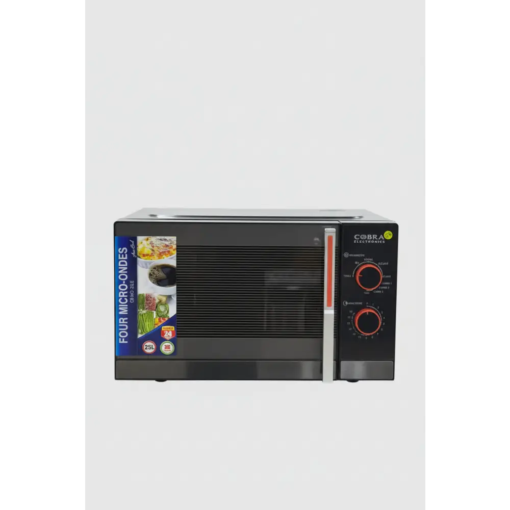 Micro-onde COBRA - BLACK AND RED 25 LITRES - Cobra