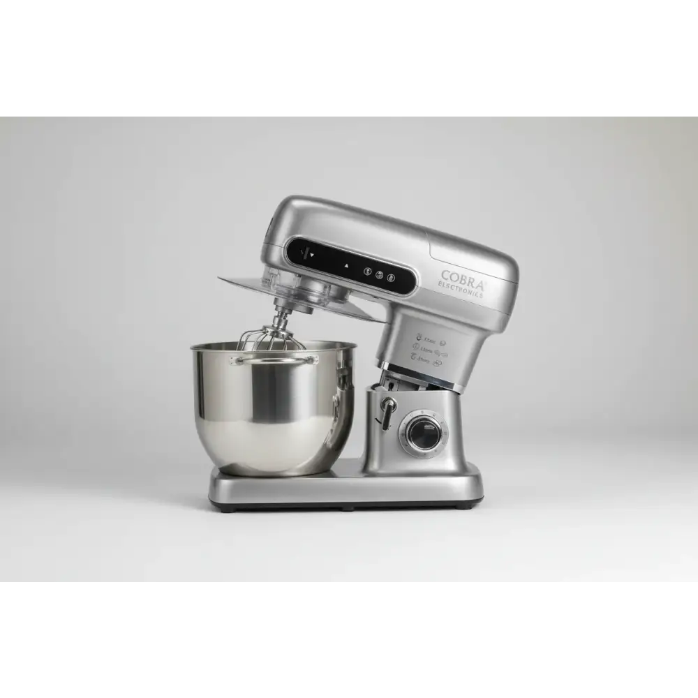 Pétrin 10 Litres 2200 watt + Lampe de travaille - GRIS. - Cobra