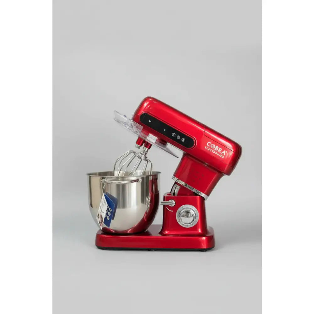 Pétrin 10 Litres 2200 watt + Lampe de travaille - Rougee - Cobra