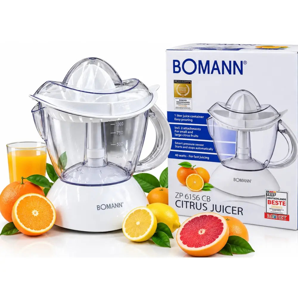 Presse-agrumes électrique BOMANN ZP 6156 CB – 40 W - Bomann
