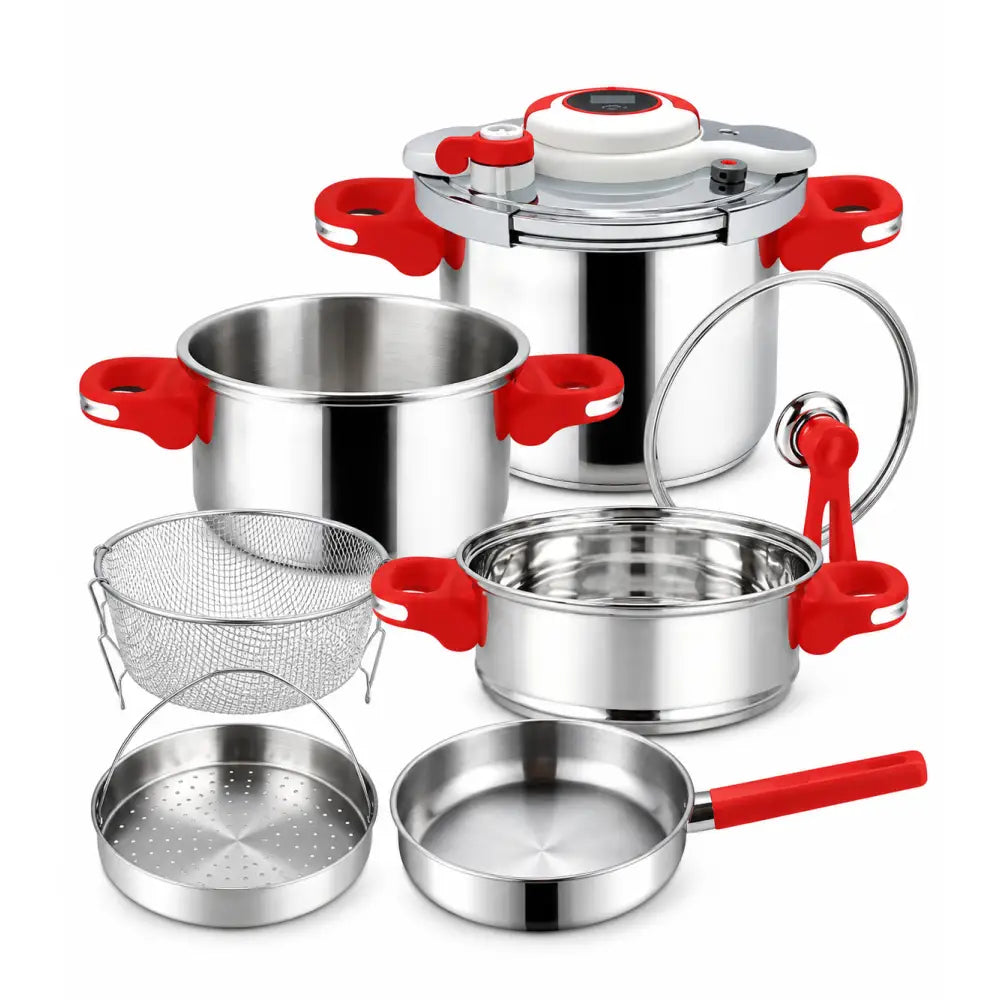 SINARCO – Set 9 pièces (5L + 7L) - Ustensils de cuisine